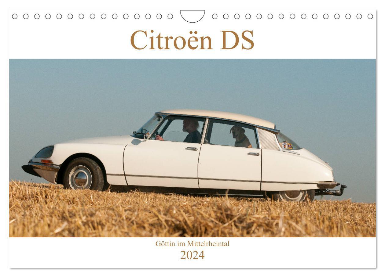 Cover: 9783675681255 | Citroën DS Göttin im Mittelrheintal (Wandkalender 2024 DIN A4...