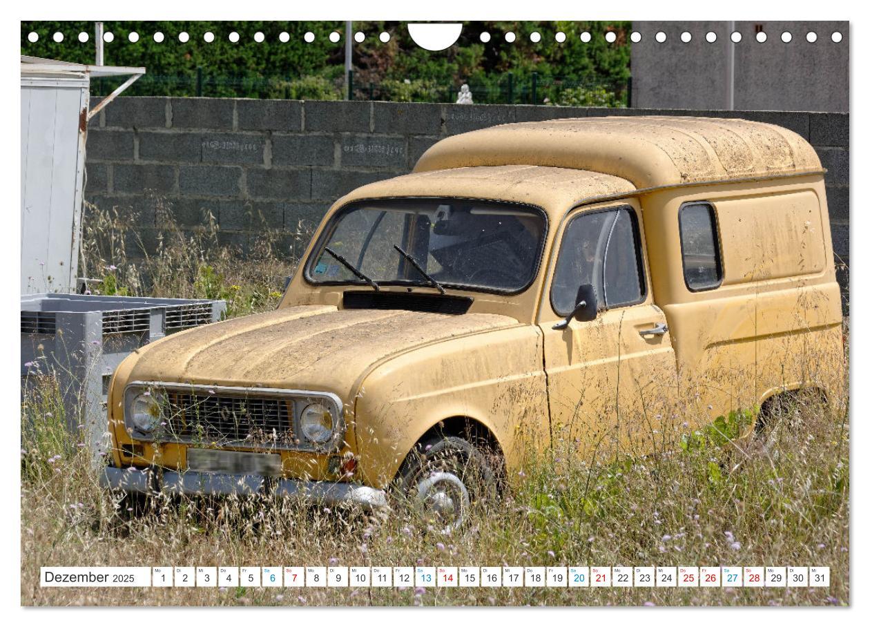 Bild: 9783383859311 | Renault 4 - Kultfahrzeug und Wegbegleiter (Wandkalender 2025 DIN A4...