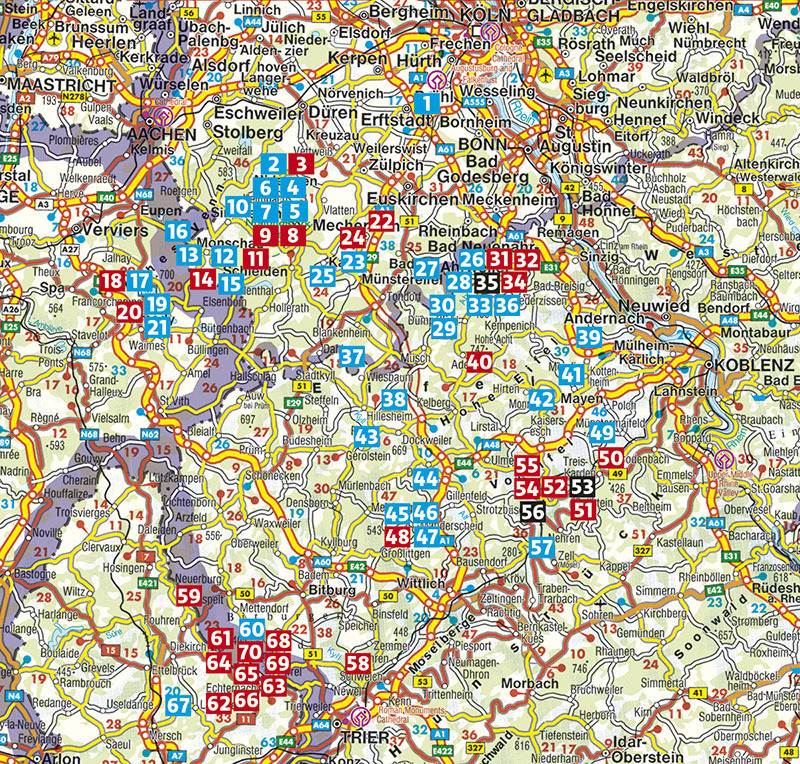 Bild: 9783763342235 | Rother Wanderführer Eifel | Maria Reitz (u. a.) | Taschenbuch | 2001