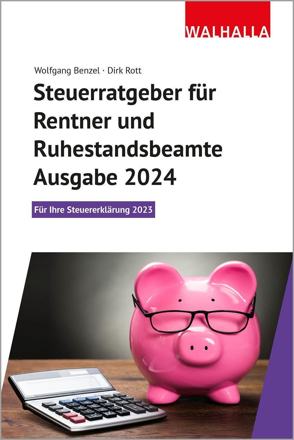 Cover: 9783802931895 | Steuerratgeber für Rentner und Ruhestandsbeamte - Ausgabe 2024 | Buch