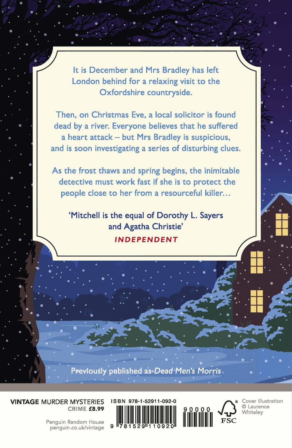 Rückseite: 9781529110920 | Death Comes at Christmas | Gladys Mitchell | Taschenbuch | Englisch