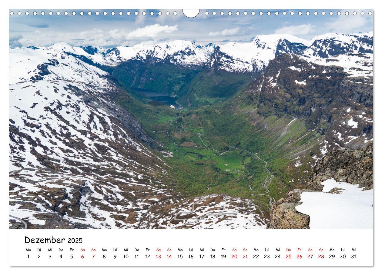 Bild: 9783383930287 | Norwegens wunderschöne Fjorde (Wandkalender 2025 DIN A3 quer),...