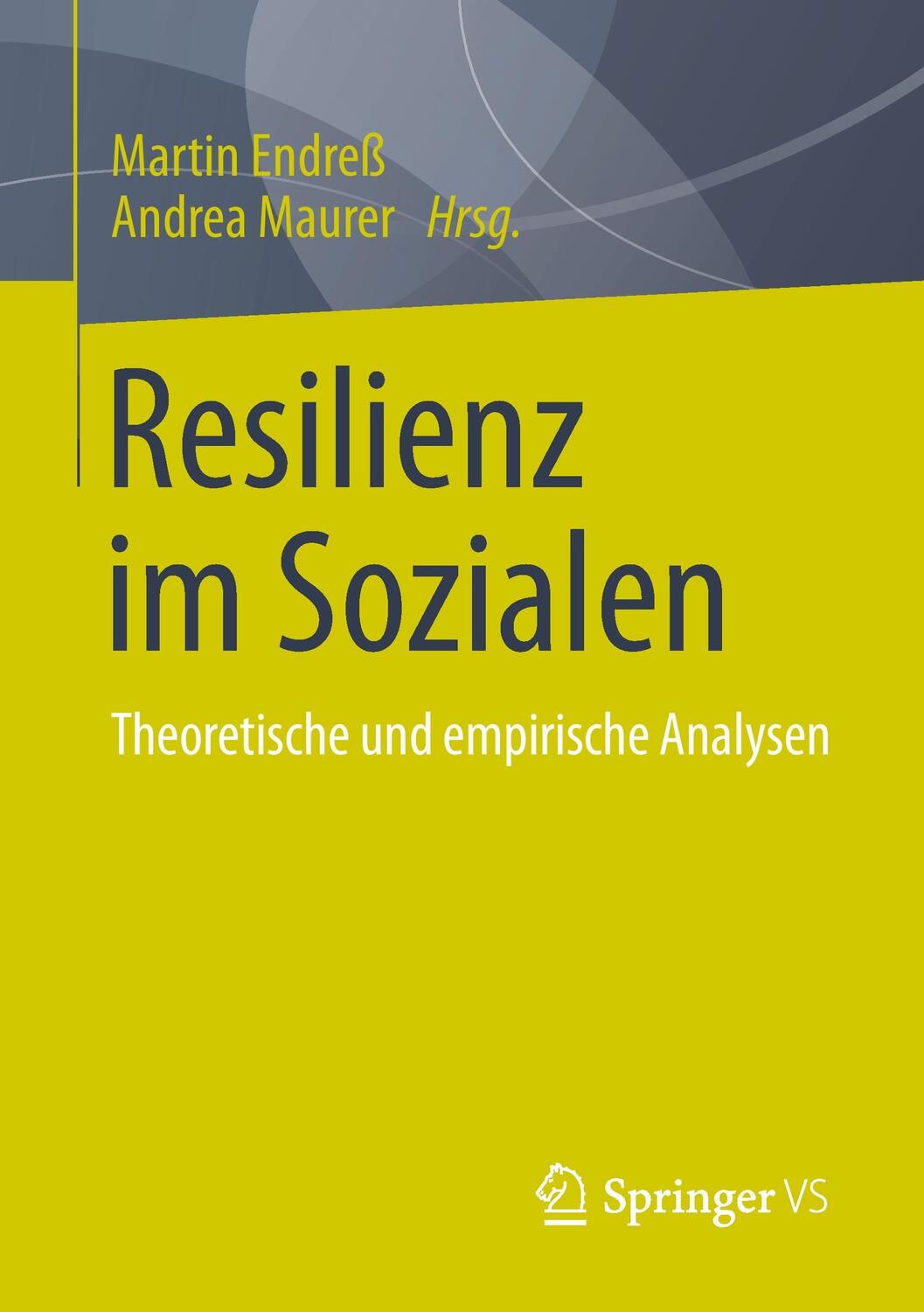 Cover: 9783658059989 | Resilienz im Sozialen | Theoretische und empirische Analysen | Buch