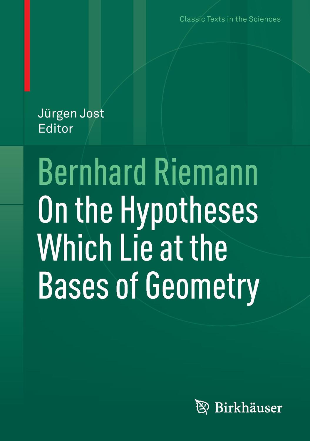 Cover: 9783319260402 | On the Hypotheses Which Lie at the Bases of Geometry | Riemann | Buch