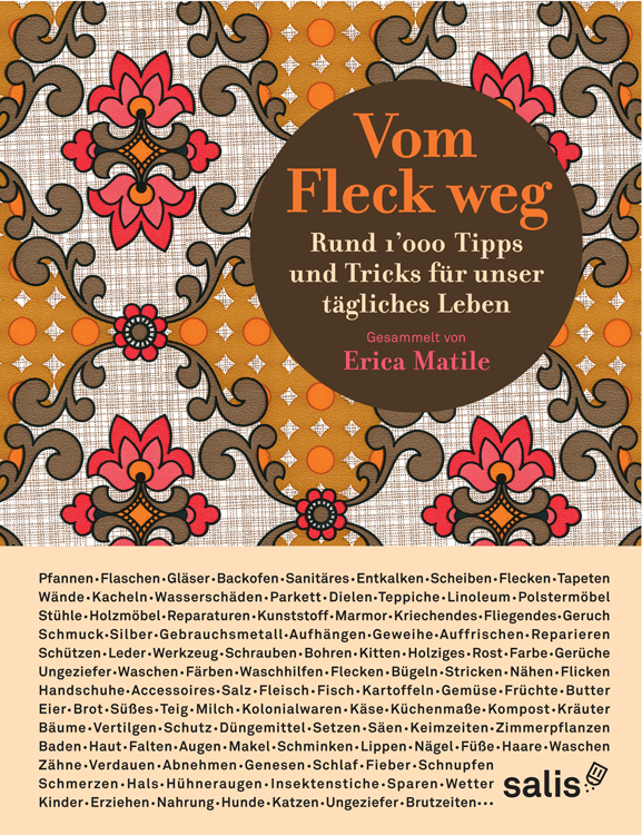 Cover: 9783905801774 | Vom Fleck weg. Bd.1 | Erica Matile | Taschenbuch | Klappenbroschur