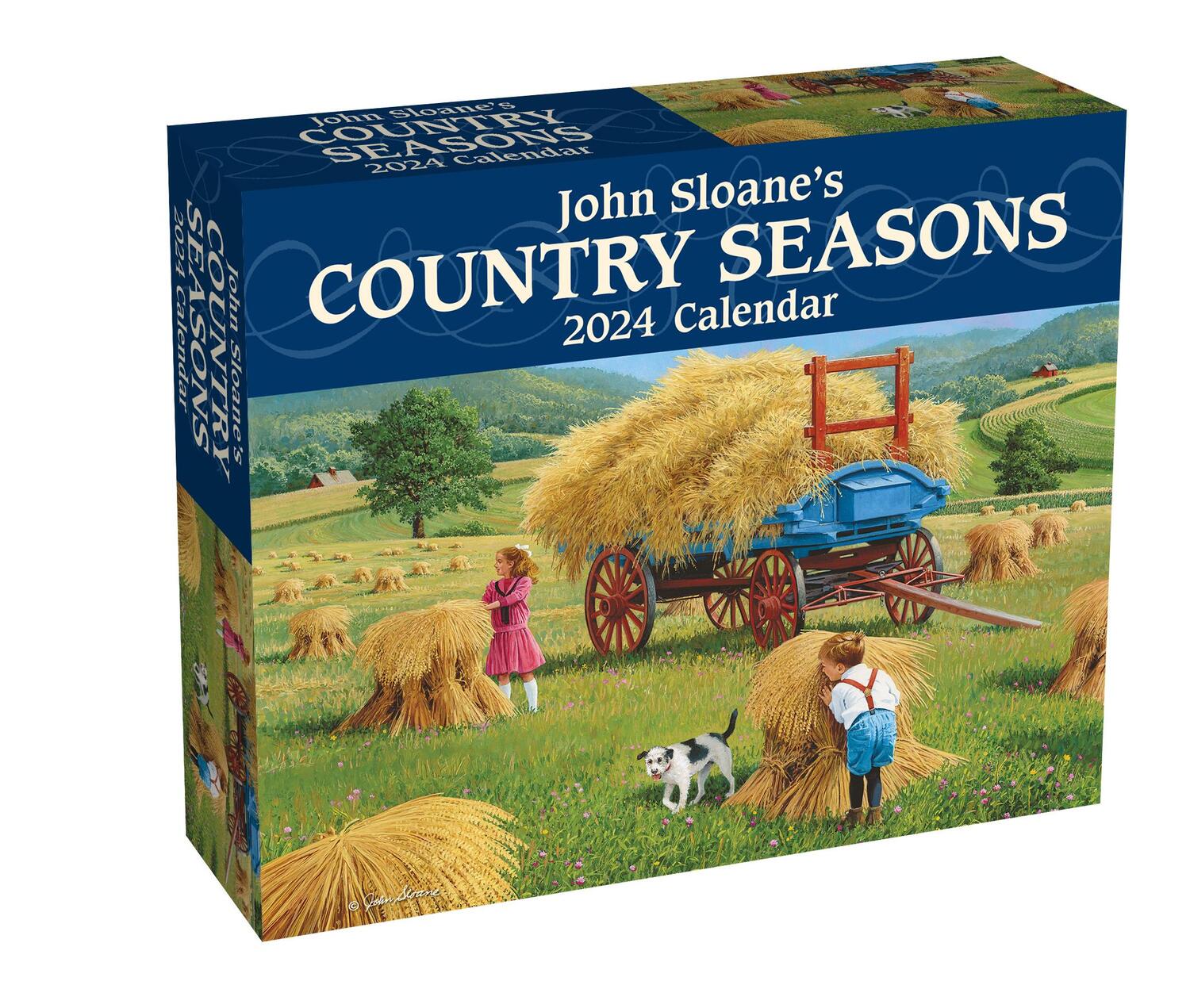 Cover: 9781524880071 | John Sloane's Country Seasons 2024 Day-To-Day Calendar | John Sloane