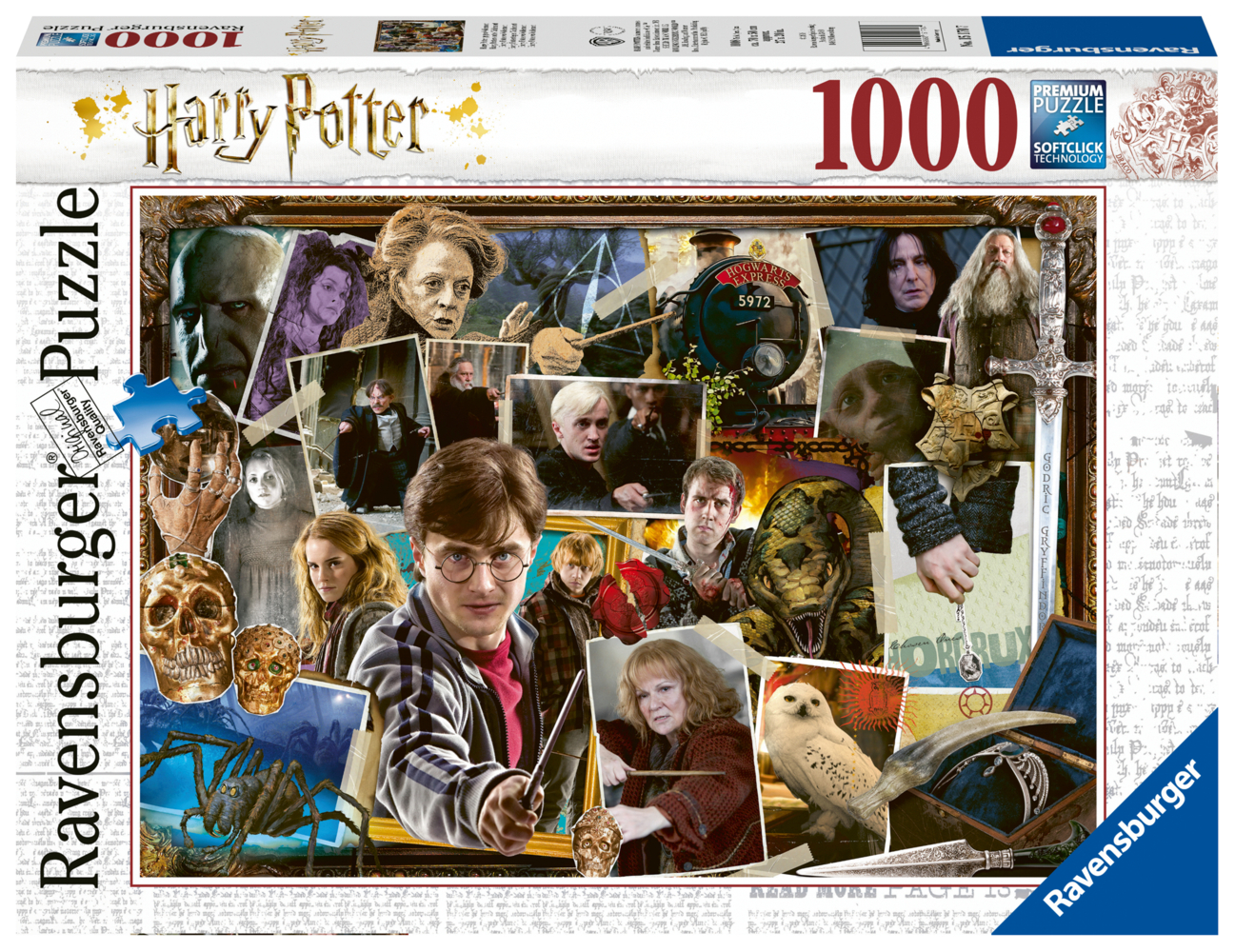 Cover: 4005556151707 | Harry Potter gegen Voldemort (Puzzle) | Spiel | In Spielebox | 15170