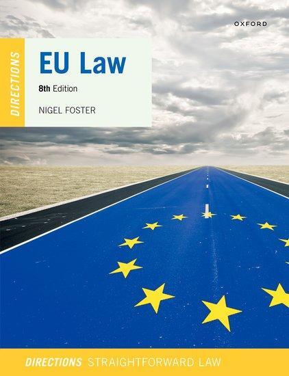 Cover: 9780192871404 | EU Law Directions | Nigel Foster | Taschenbuch | Directions series