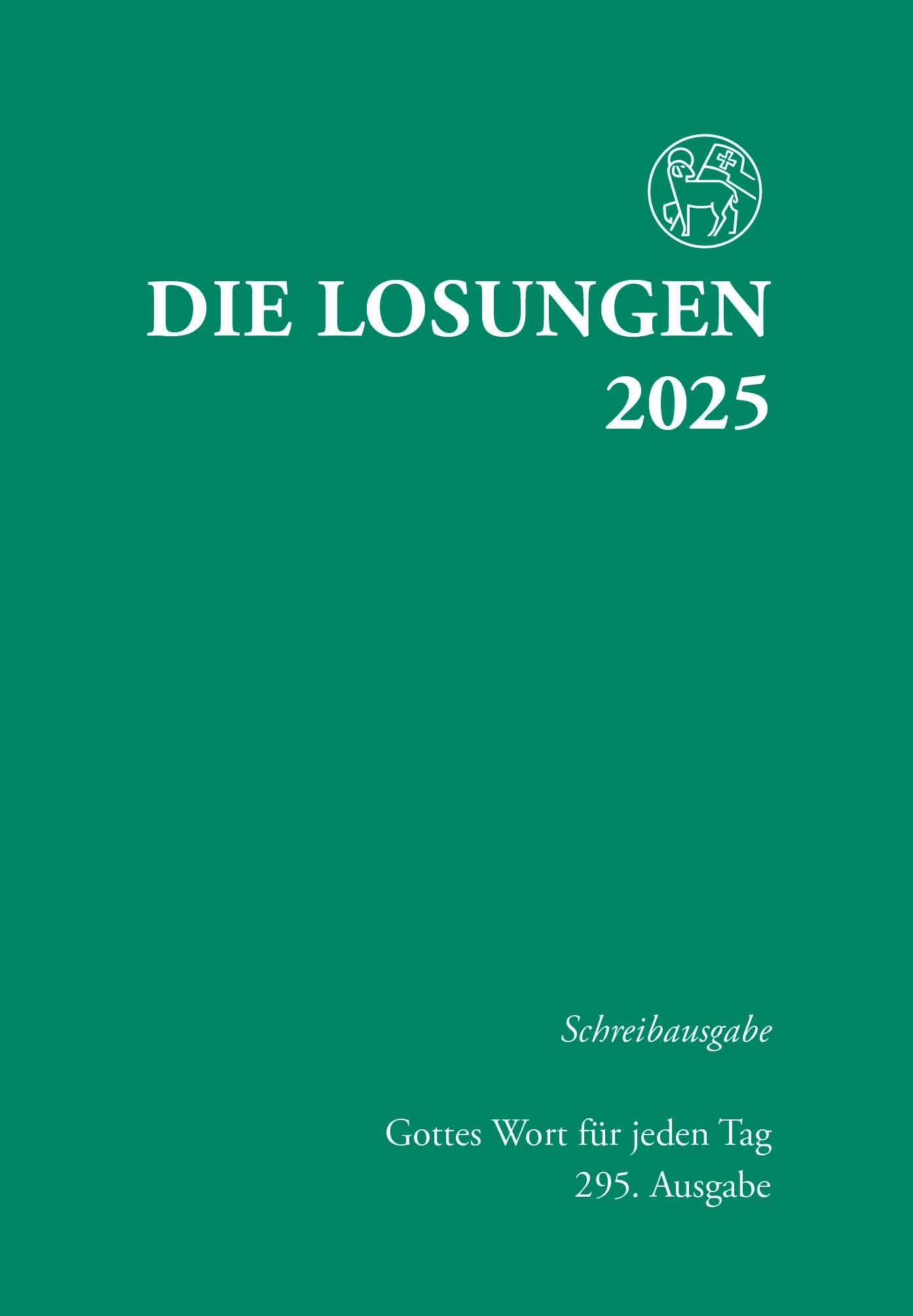 Cover: 9783724526889 | Die Losungen 2025 | Kalender | 300 S. | Deutsch | 2025