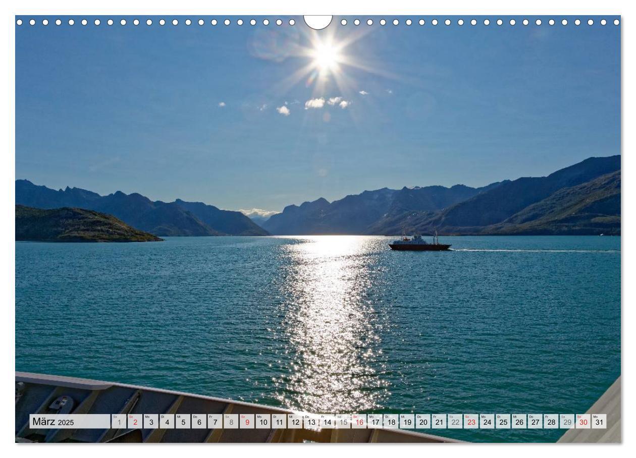 Bild: 9783435617791 | Hurtigruten - Faszination Natur (Wandkalender 2025 DIN A3 quer),...