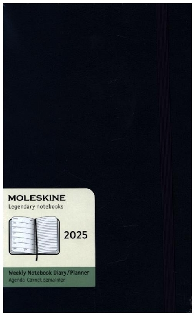 Cover: 8056999270261 | Moleskine 12 Monate Wochen Notizkalender 2025, Large/A5 | Buch | 2025