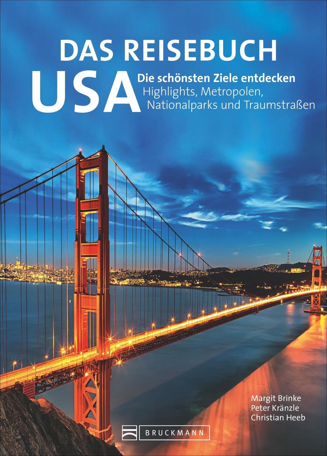 Cover: 9783734316708 | Das Reisebuch USA | Margit Brinke (u. a.) | Buch | Deutsch | 2019