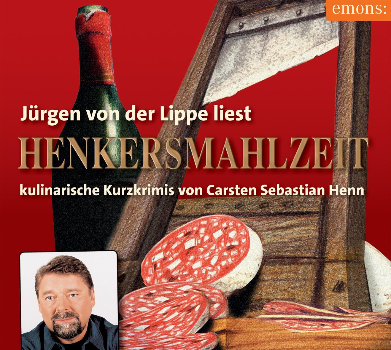 Cover: 9783954510788 | Henkersmahlzeit. 3 CDs | Kulinarische Kurzkrimis | Henn | Audio-CD