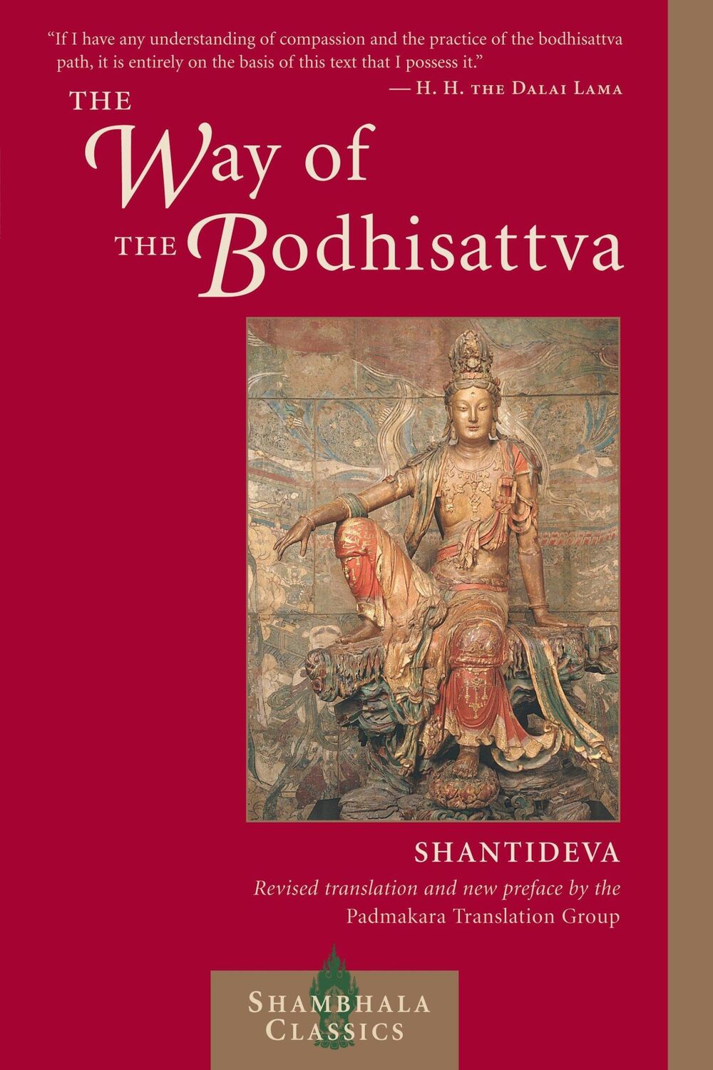 Cover: 9781590303887 | The Way of the Bodhisattva: A Translation of the Bodhicharyavatara