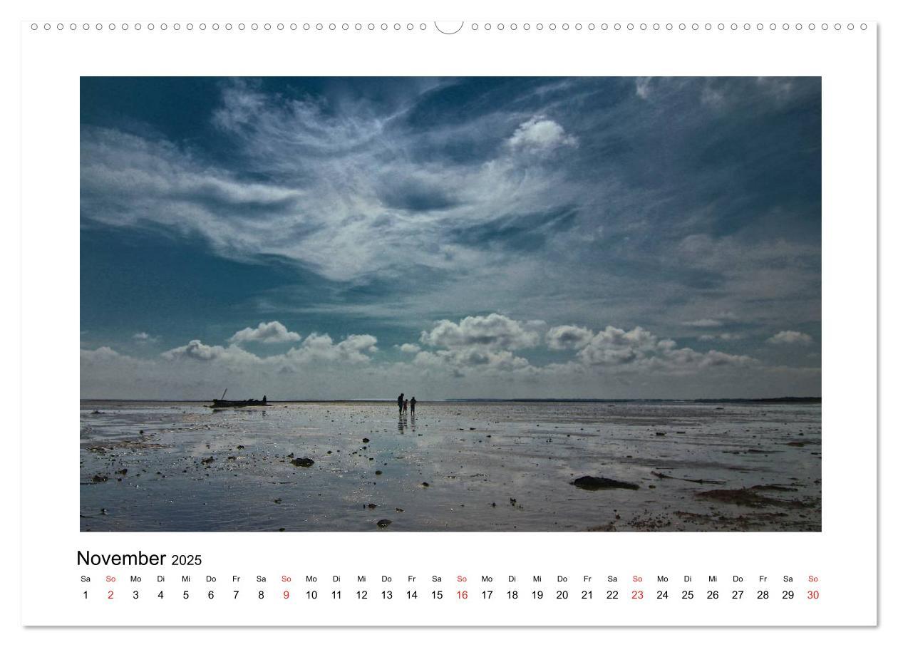 Bild: 9783435616879 | Sylt - Tage am Meer (Wandkalender 2025 DIN A2 quer), CALVENDO...