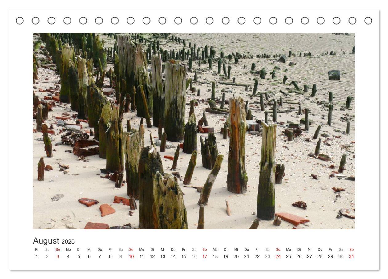 Bild: 9783435478859 | Wangerooge. Der Charme des Ostanlegers (Tischkalender 2025 DIN A5...