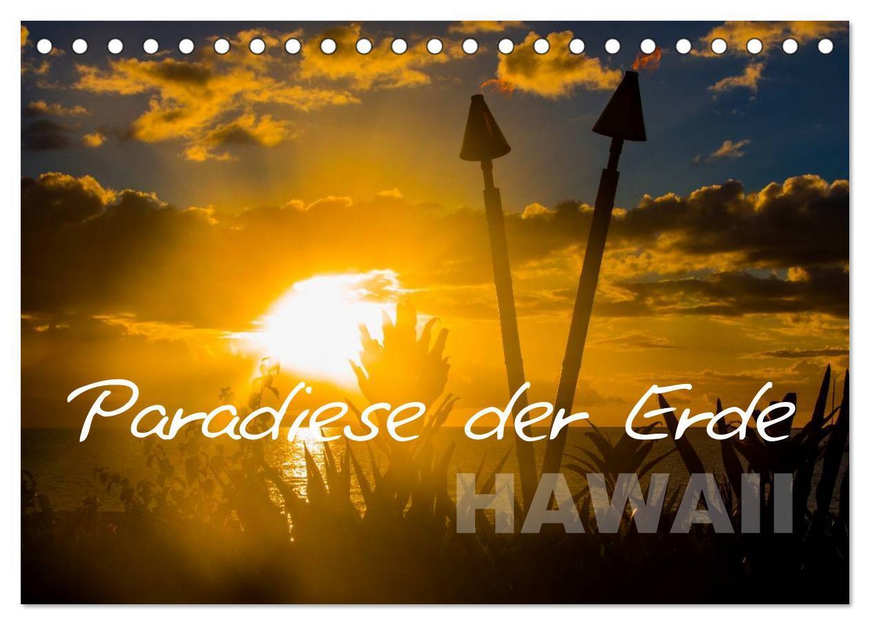 Cover: 9783675470590 | Paradiese der Erde - HAWAII (Tischkalender 2024 DIN A5 quer),...