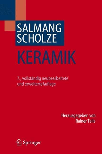Cover: 9783540632733 | Keramik | Hermann Salmang (u. a.) | Buch | HC runder Rücken kaschiert