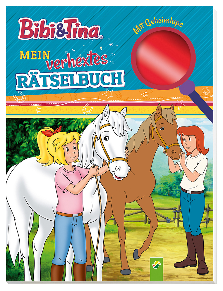 Cover: 9783849928155 | Bibi &amp; Tina Mein verhextes Rätselbuch. Mit Geheimlupe zum...