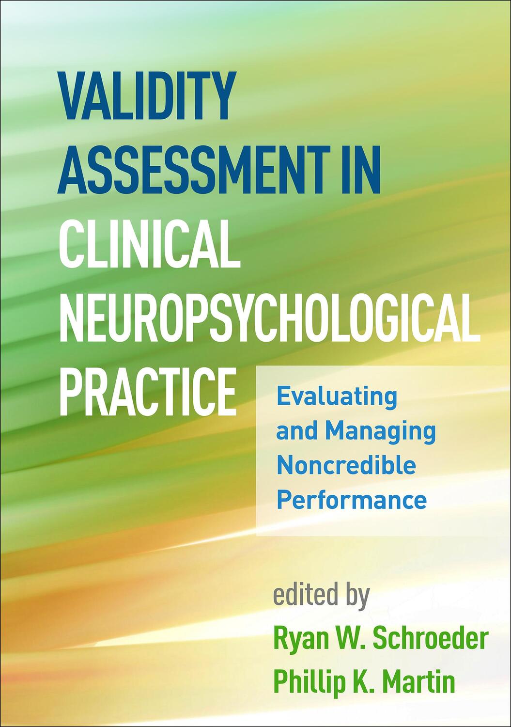 Cover: 9781462542499 | Validity Assessment in Clinical Neuropsychological Practice | Buch