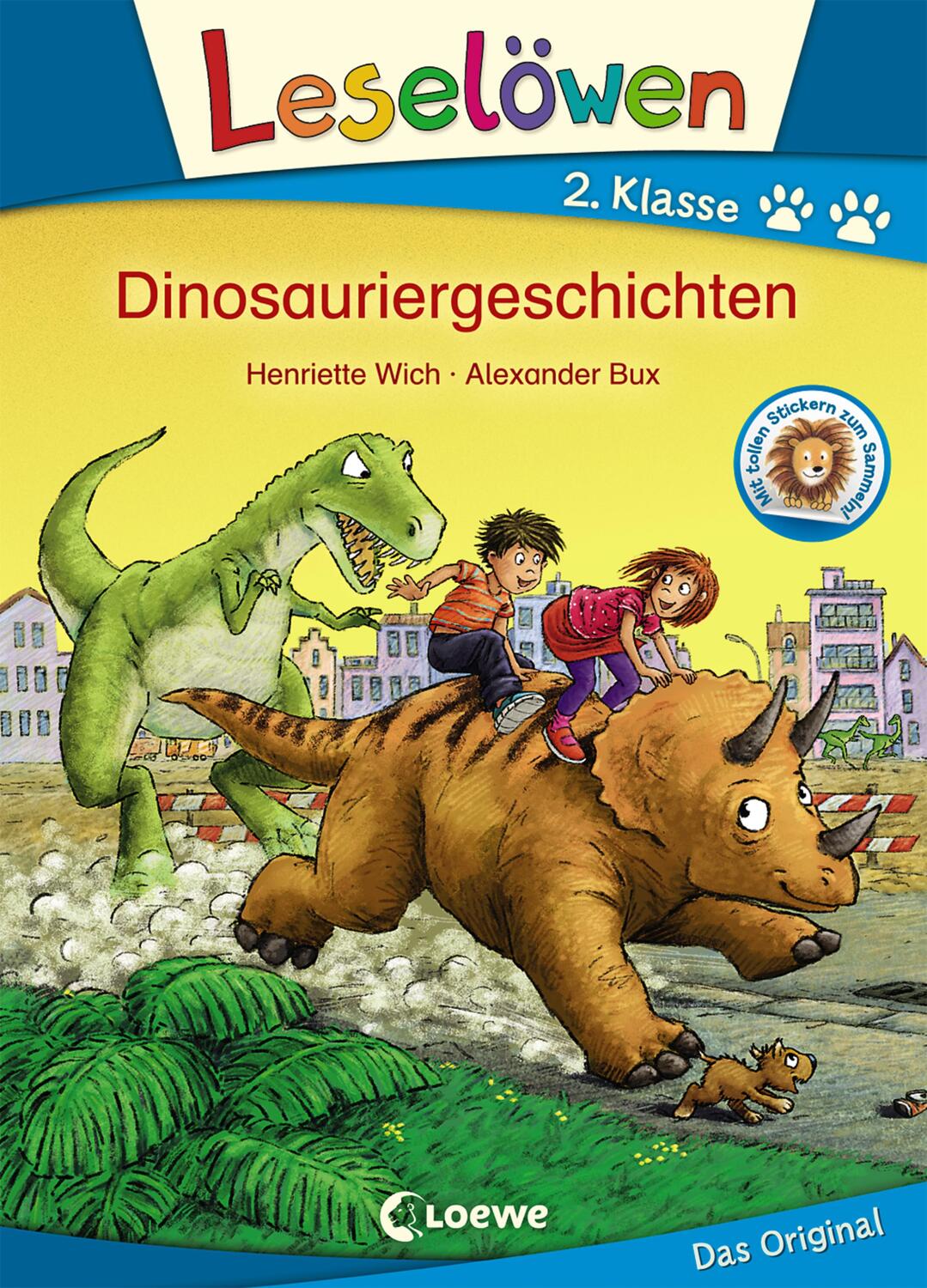 Cover: 9783785586174 | Leselöwen 2. Klasse - Dinosauriergeschichten | Henriette Wich | Buch