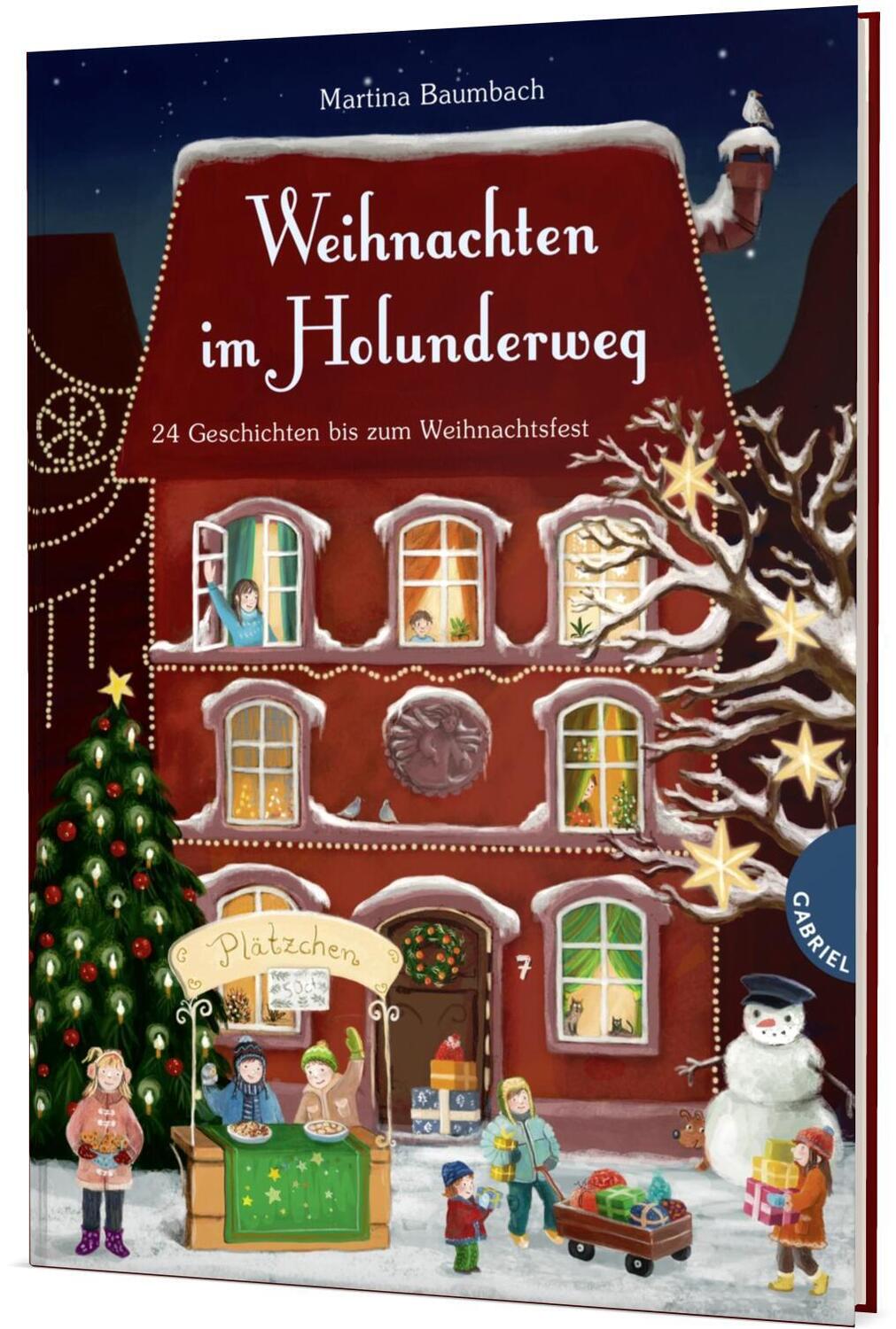 Cover: 9783522303699 | Weihnachten im Holunderweg, 24 Geschichten bis zum Weihnachtsfest