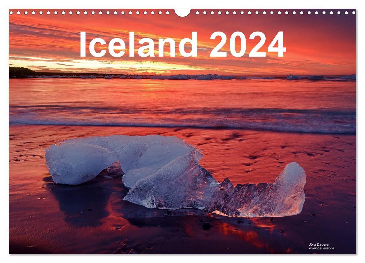 Cover: 9781325900244 | Iceland 2024 (Wall Calendar 2024 DIN A3 landscape), CALVENDO 12...