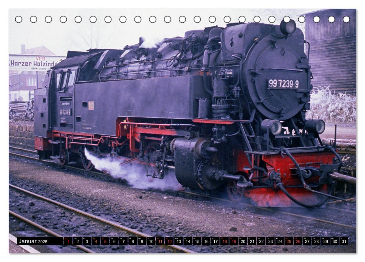 Bild: 9783435120246 | Harzer Schmalspurbahnen 1980er Jahre bis heute (Tischkalender 2025...