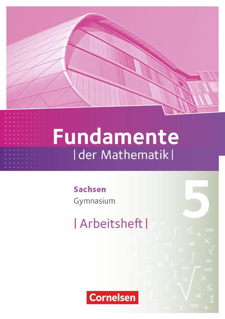 Cover: 9783060031290 | Fundamente der Mathematik 5. Schuljahr - Sachsen - Arbeitsheft mit...