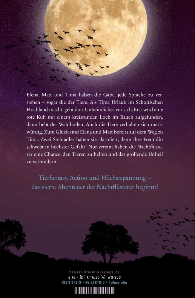 Bild: 9783446268180 | Die Nachtflüsterer - Das Beben | Ali Sparkes | Buch | 270 S. | Deutsch