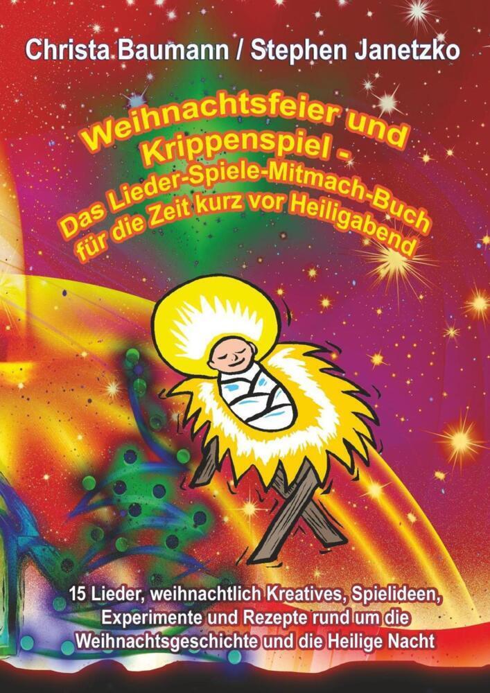 Cover: 9783957223104 | Weihnachtsfeier und Krippenspiel - Das Lieder-Spiele-Mitmach-Buch...