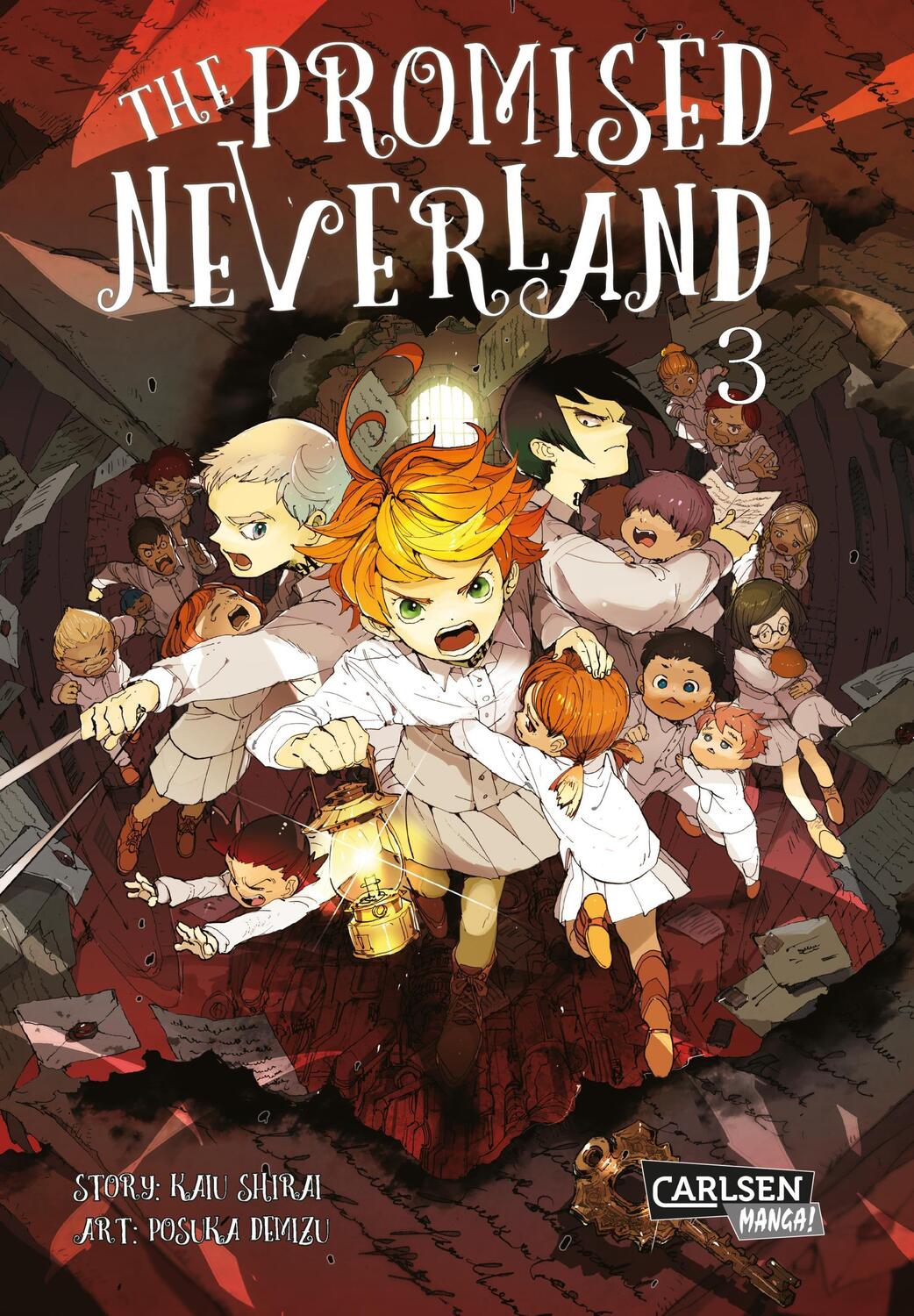 Cover: 9783551739162 | The Promised Neverland 3 | Ein emotionales Mystery-Horror-Spektakel!