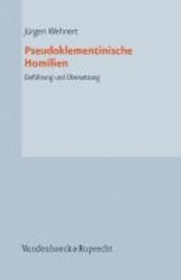 Cover: 9783525530054 | Pseudoklementinische Homilien | Jürgen Wehnert | Buch | 271 S. | 2010