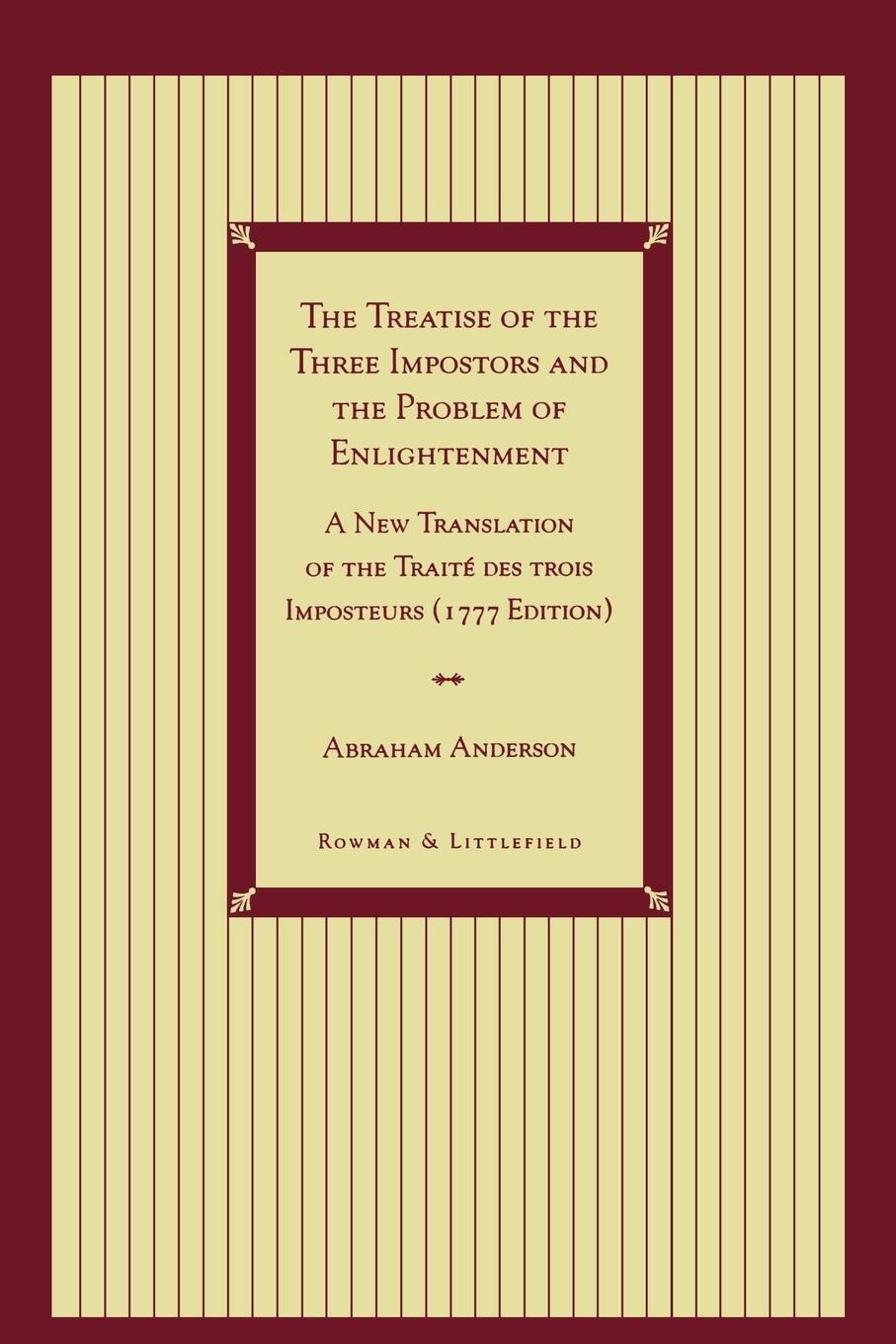 Cover: 9780847684311 | The Treatise of the Three Impostors and the Problem of Enlightenment