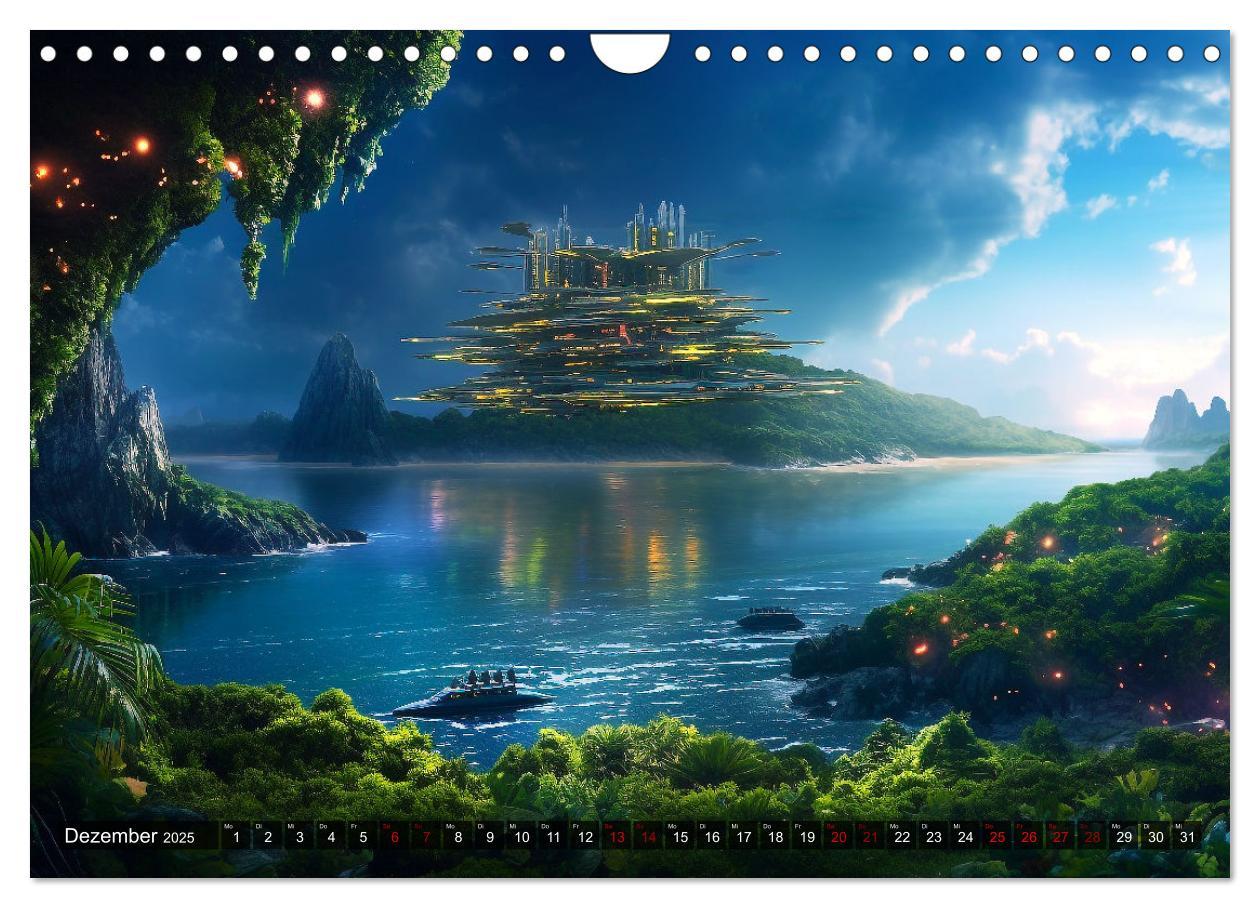 Bild: 9783383863462 | Nächster Halt Andromeda (Wandkalender 2025 DIN A4 quer), CALVENDO...