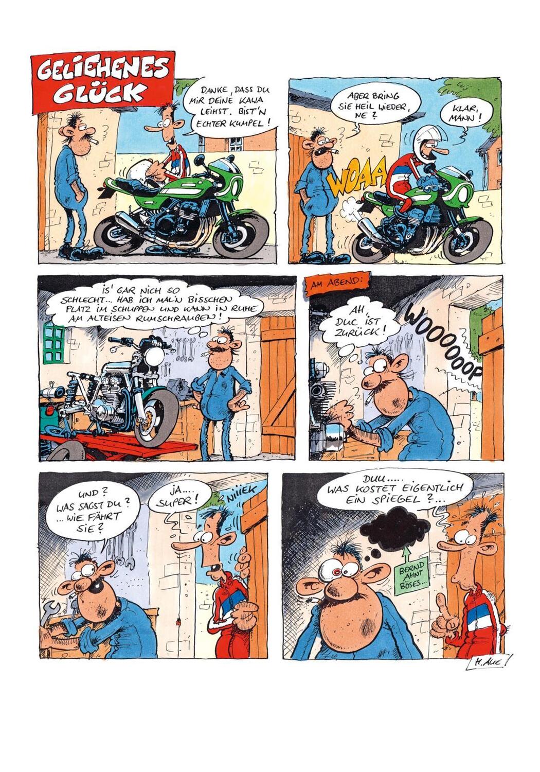 Bild: 9783830385240 | MOTOmania Band 15 | Der lustigste Comicband für alle Motorradfans