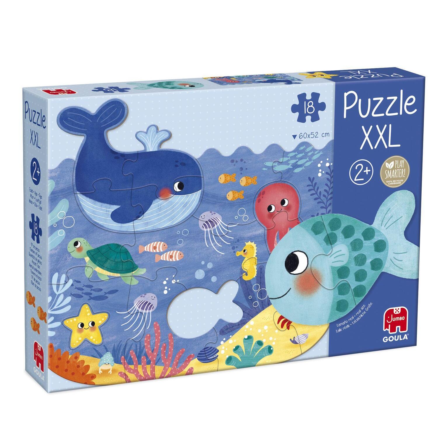 Cover: 8410446000144 | GOULA XXL Puzzle Ozean | Spiel | Deutsch | 2023 | Jumbo Spiele GmbH