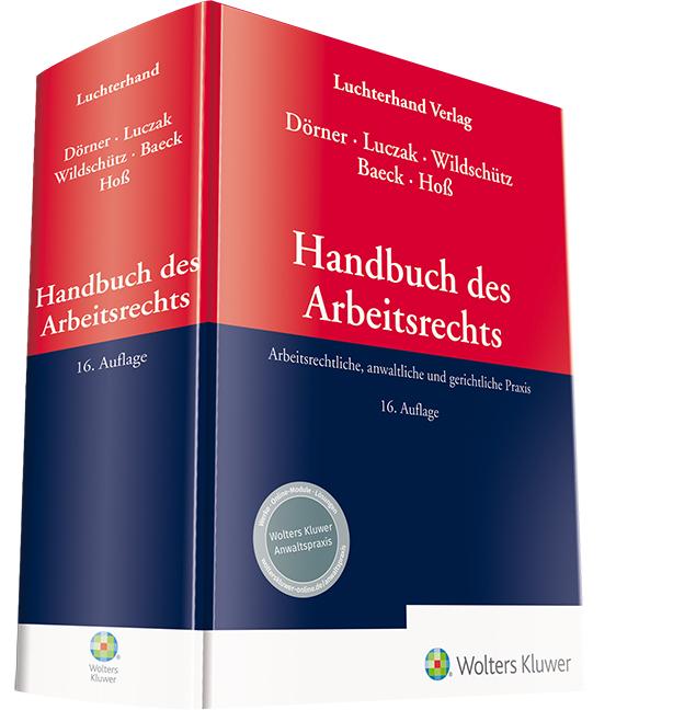 Cover: 9783472097310 | Handbuch des Arbeitsrechts | Klemens Maria Dörner (u. a.) | Buch