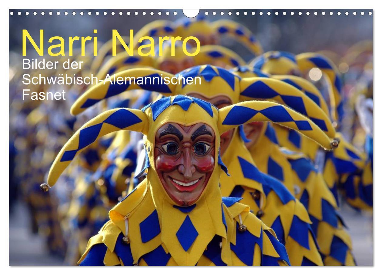 Cover: 9783383626913 | Narri Narro (Wandkalender 2024 DIN A3 quer), CALVENDO Monatskalender