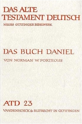 Cover: 9783525512197 | Das Buch Daniel | Norman W Porteous | Taschenbuch | 165 S. | Deutsch