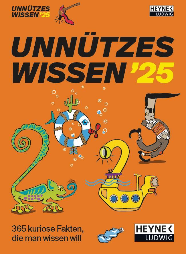 Cover: 9783453239500 | Unnützes Wissen 2025 | Christian Wolf | Kalender | 368 S. | Deutsch