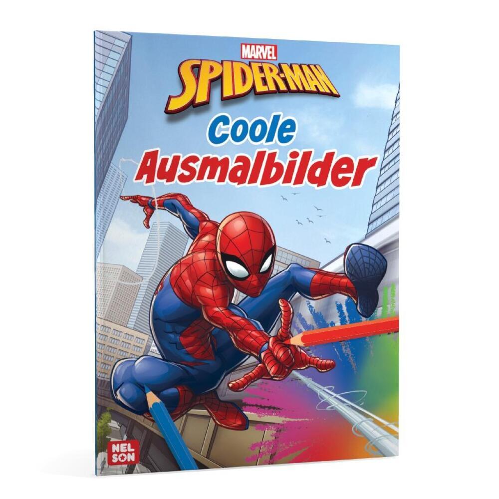 Bild: 9783845122366 | Spider-Man: Coole Ausmalbilder | Malvorlagen für Kinder ab 3 Jahren