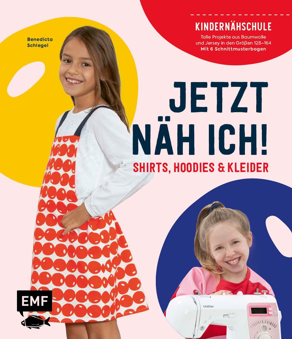 Cover: 9783745903126 | Jetzt näh ich! Die Kindernähschule - Shirts, Hoodies und Kleider