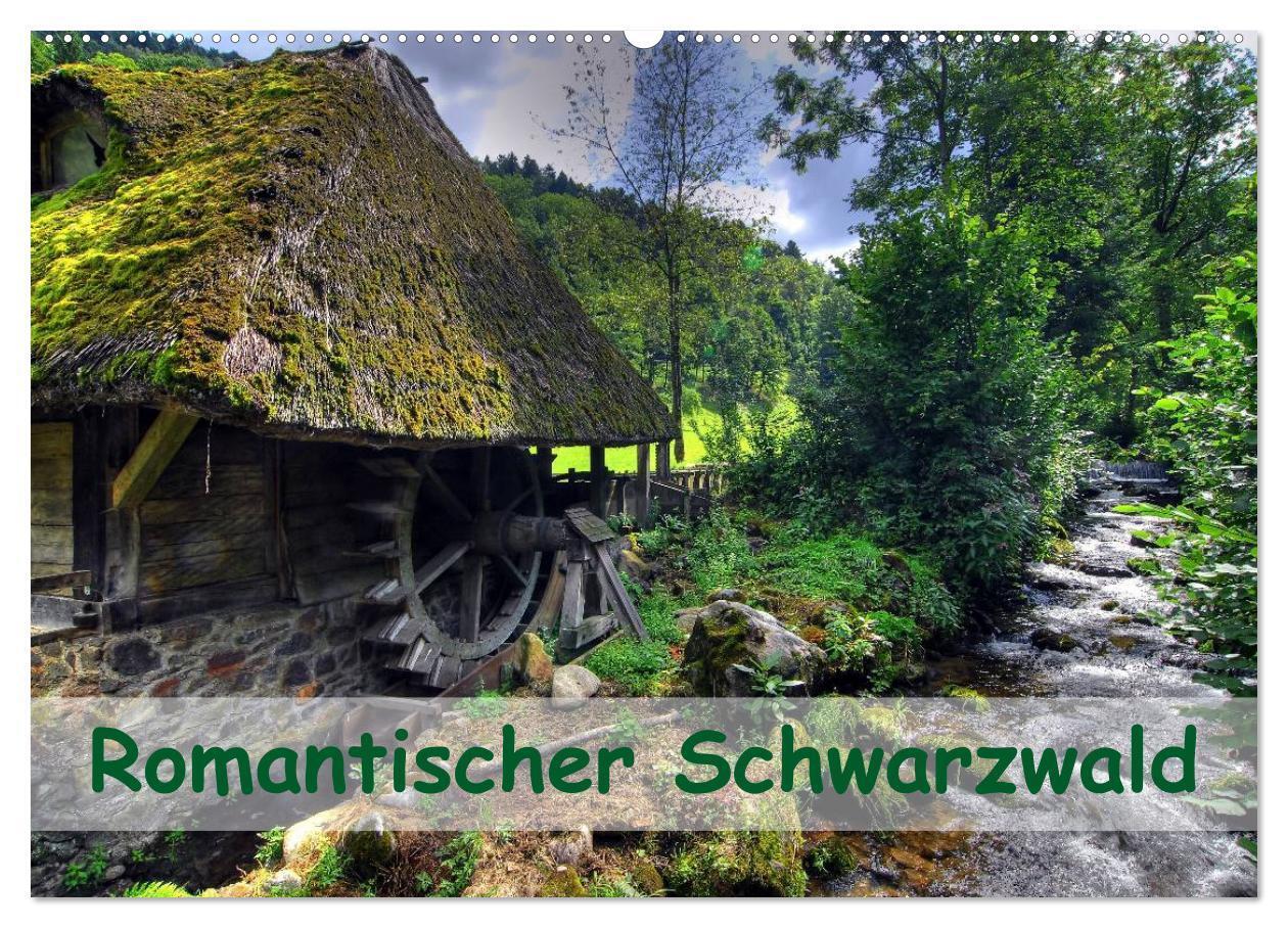 Cover: 9783435675401 | Romantischer Schwarzwald (Wandkalender 2025 DIN A2 quer), CALVENDO...