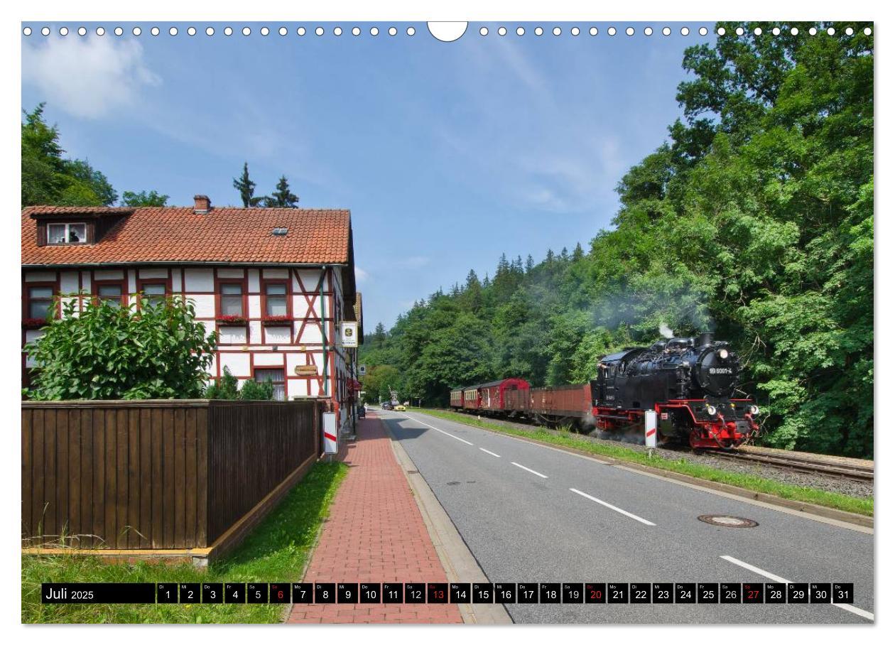 Bild: 9783435686971 | Schmalspurbahnen in Sachsen Anhalt (Wandkalender 2025 DIN A3 quer),...