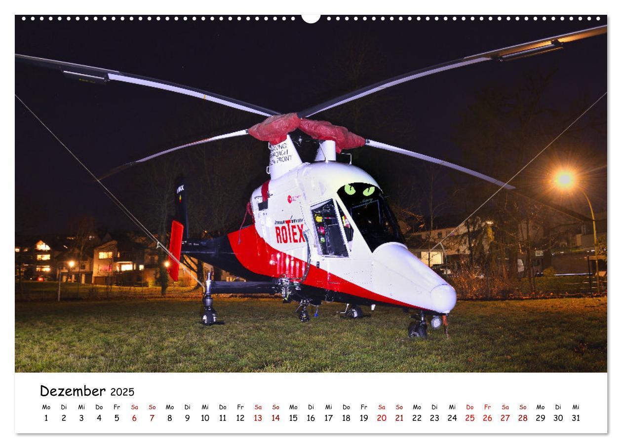 Bild: 9783457235621 | Die beeindruckende Welt der Hubschrauber (Wandkalender 2025 DIN A2...