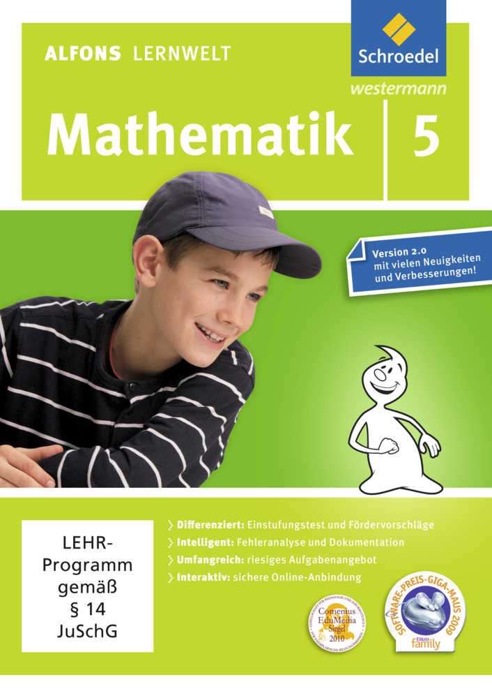 Cover: 9783507602694 | Alfons Lernwelt Lernsoftware Mathematik - aktuelle Ausgabe, DVD-ROM