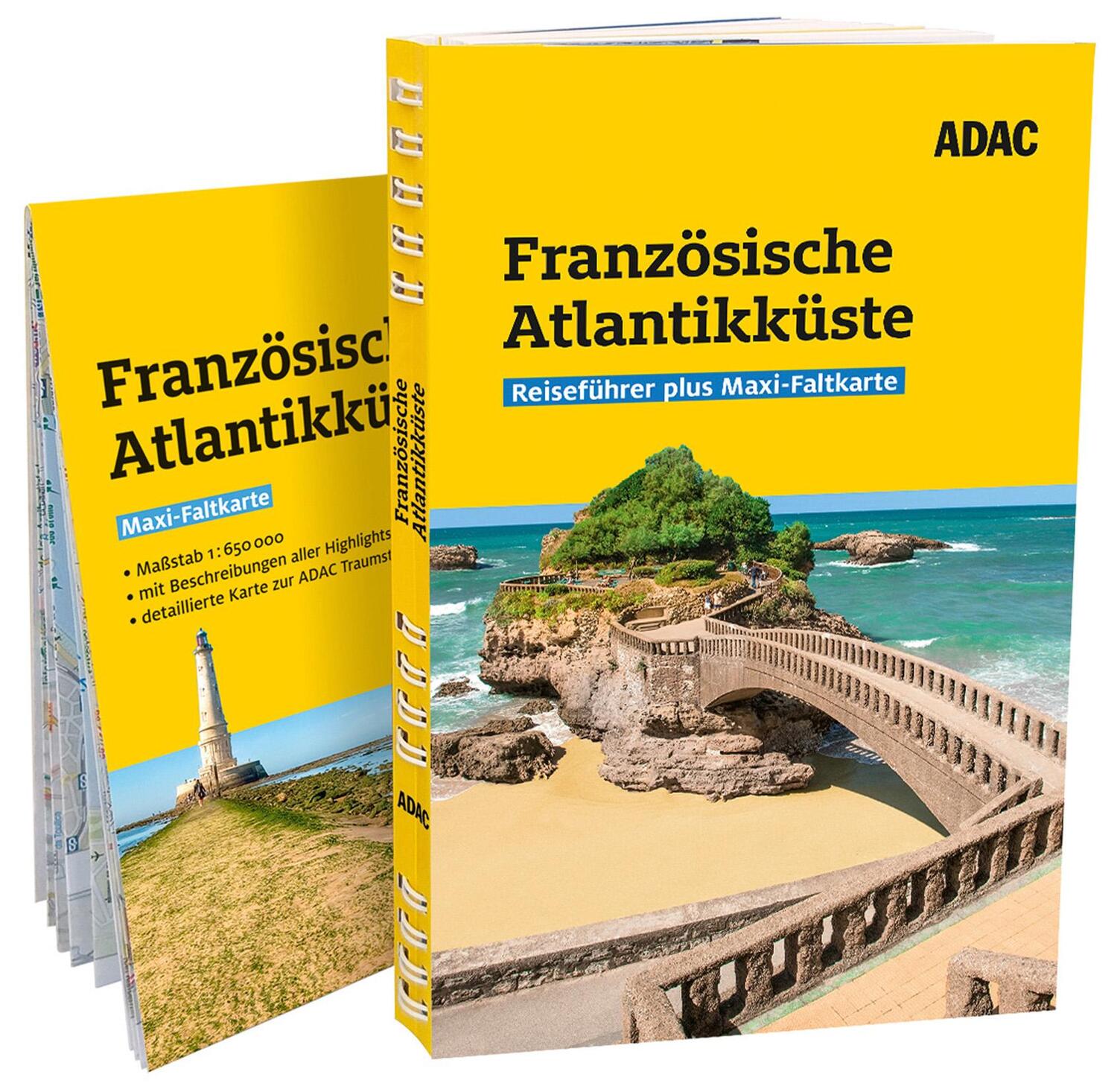 Cover: 9783986451073 | ADAC Reiseführer plus Französische Atlantikküste | Jonas Fieder | Buch