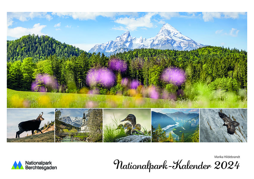 Cover: 9783985040803 | Nationalpark Berchtesgaden Kalender 2024 | Marika Hildebrandt | 28 S.