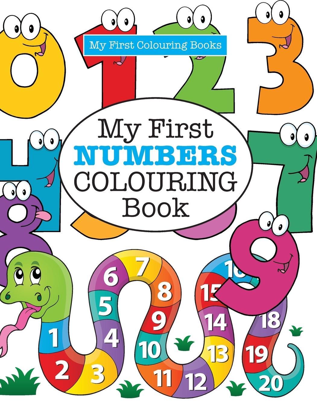 Cover: 9781785951442 | My First NUMBERS Colouring Book ( Crazy Colouring For Kids) | James